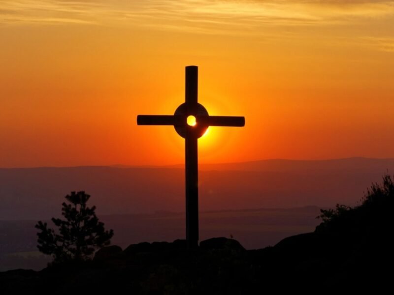 Cross Sunset